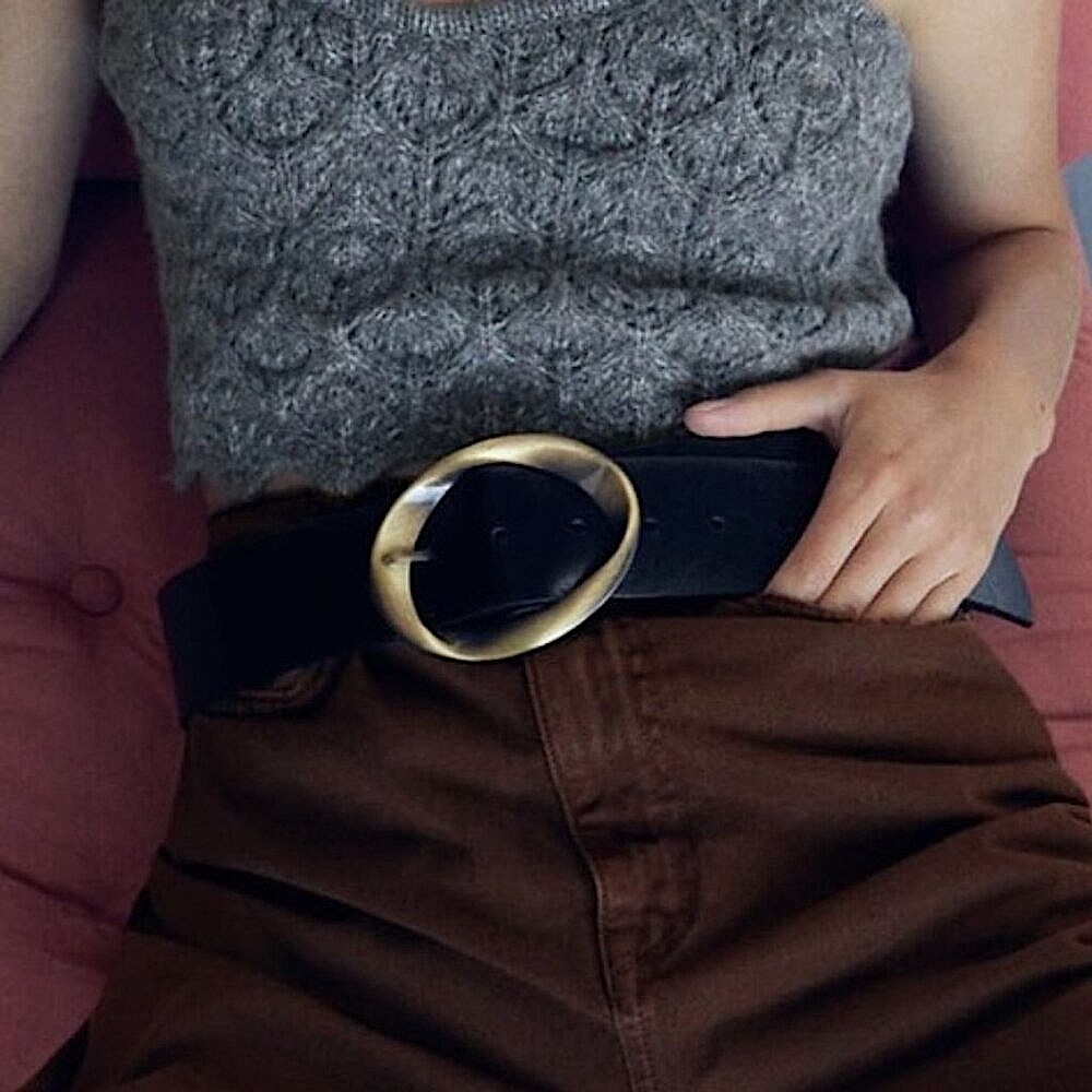 NWOT Zara Leather Belt - Picture 4 of 15